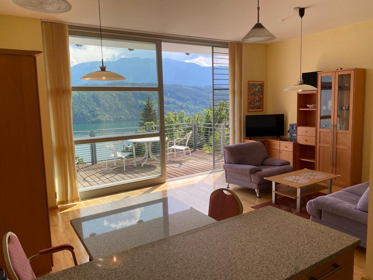 Auszeit Seeblick Panorama มิลชตัทท์ ภายนอก รูปภาพ