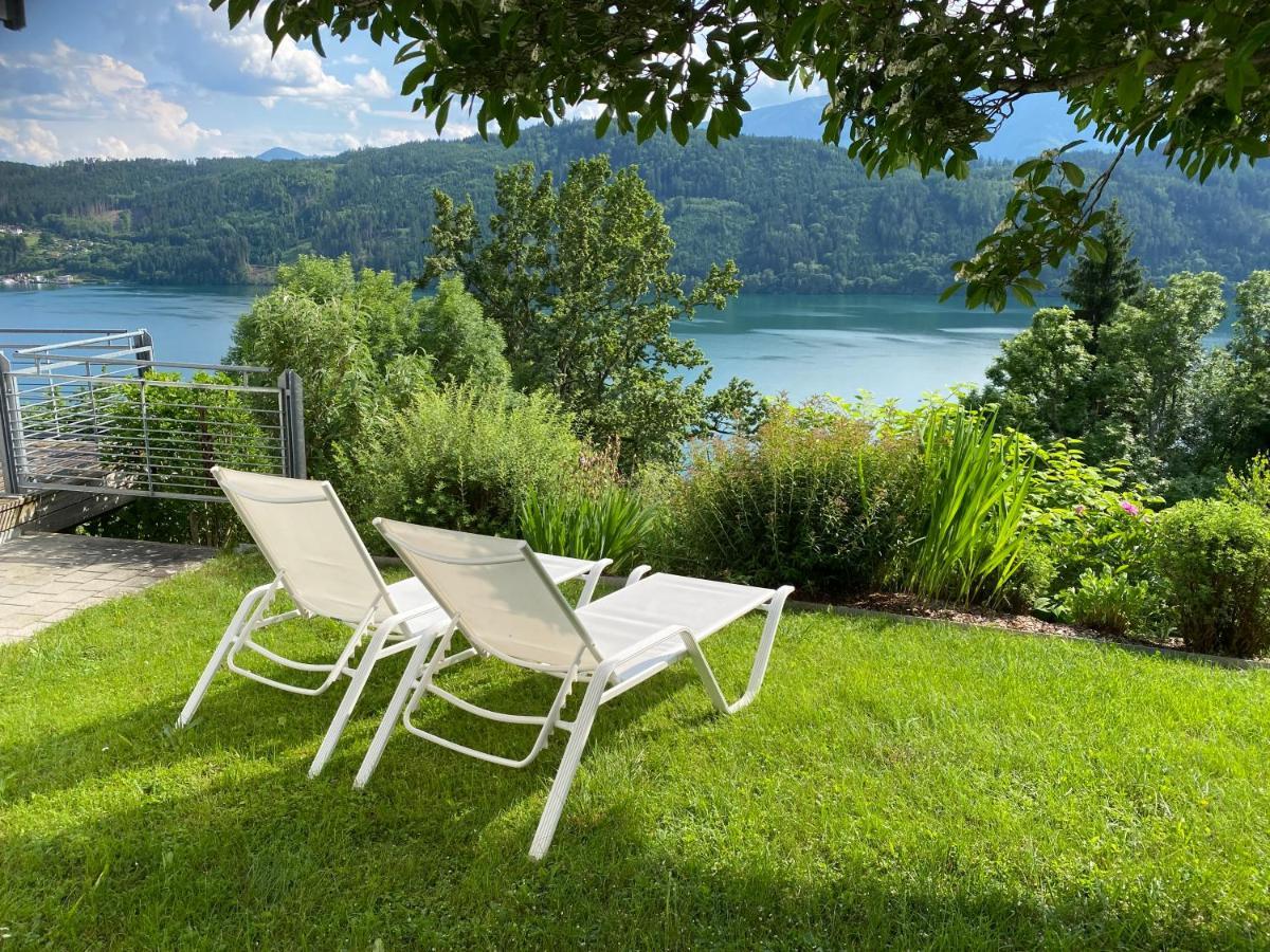 Auszeit Seeblick Panorama มิลชตัทท์ ภายนอก รูปภาพ
