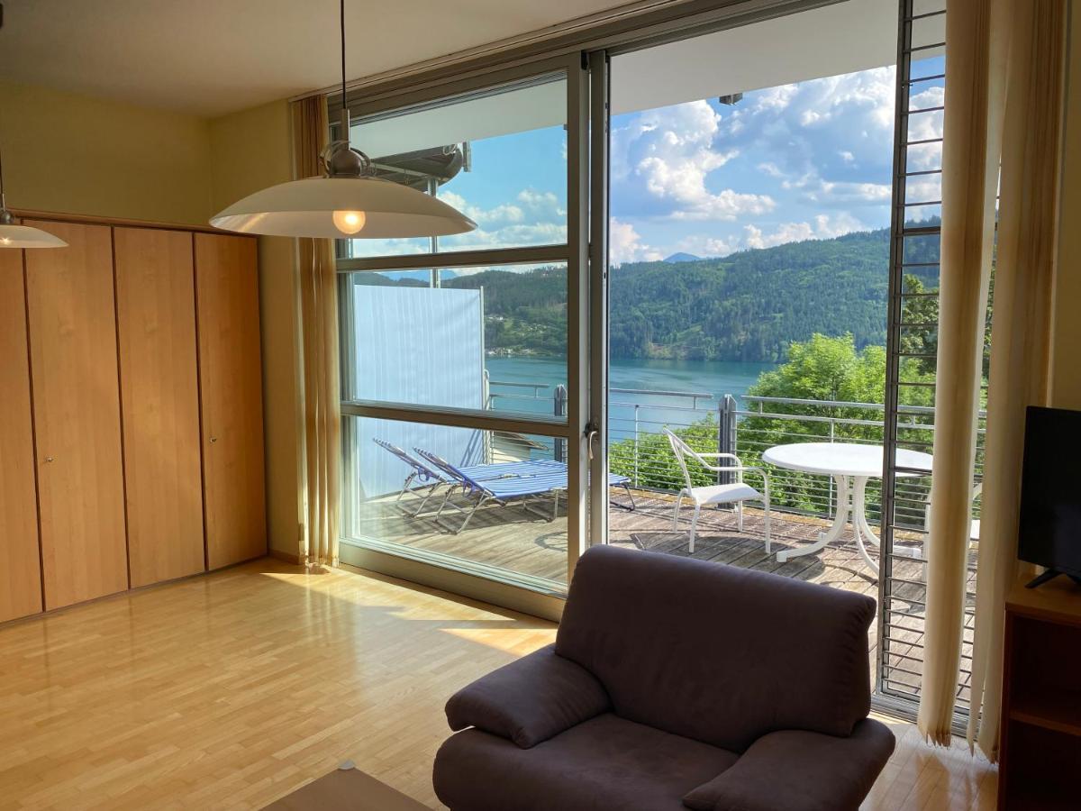 Auszeit Seeblick Panorama มิลชตัทท์ ภายนอก รูปภาพ
